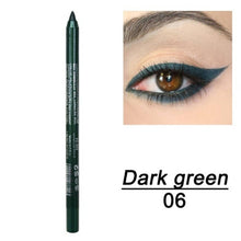 Load image into Gallery viewer, New Color Eye Liner Pencil Long-lasting Waterproof Pigment Green Brown Black Eyeiner Pen Women Fashion Eye Makeup Cosmetic TSLM2