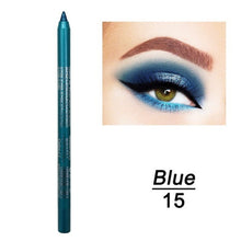 Load image into Gallery viewer, New Color Eye Liner Pencil Long-lasting Waterproof Pigment Green Brown Black Eyeiner Pen Women Fashion Eye Makeup Cosmetic TSLM2
