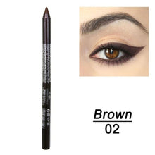 Load image into Gallery viewer, New Color Eye Liner Pencil Long-lasting Waterproof Pigment Green Brown Black Eyeiner Pen Women Fashion Eye Makeup Cosmetic TSLM2