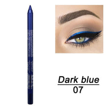 Load image into Gallery viewer, New Color Eye Liner Pencil Long-lasting Waterproof Pigment Green Brown Black Eyeiner Pen Women Fashion Eye Makeup Cosmetic TSLM2