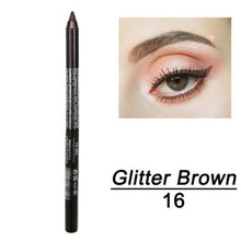 Load image into Gallery viewer, New Color Eye Liner Pencil Long-lasting Waterproof Pigment Green Brown Black Eyeiner Pen Women Fashion Eye Makeup Cosmetic TSLM2