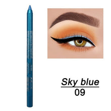 Load image into Gallery viewer, New Color Eye Liner Pencil Long-lasting Waterproof Pigment Green Brown Black Eyeiner Pen Women Fashion Eye Makeup Cosmetic TSLM2