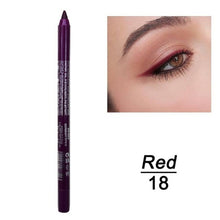 Load image into Gallery viewer, New Color Eye Liner Pencil Long-lasting Waterproof Pigment Green Brown Black Eyeiner Pen Women Fashion Eye Makeup Cosmetic TSLM2
