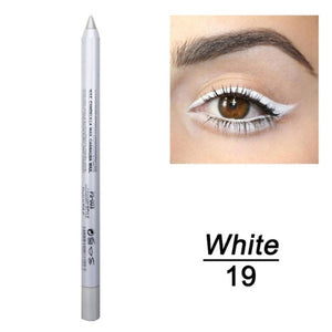 New Color Eye Liner Pencil Long-lasting Waterproof Pigment Green Brown Black Eyeiner Pen Women Fashion Eye Makeup Cosmetic TSLM2