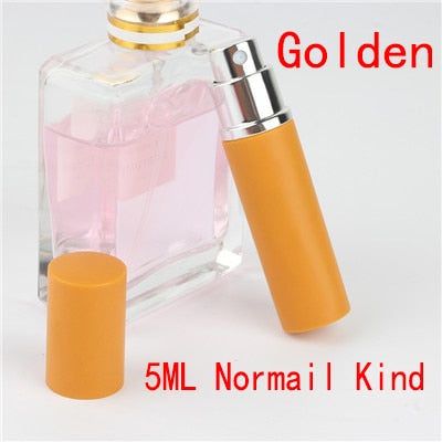 Perfume Refill Bottle Portable Mini Refillable Spray Jar Scent Pump Case  Empty Cosmetic Containers Atomizer For Travel 5ml